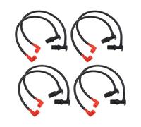 Spark Plug Wire Set Ignition Coil Spark Plug Wire Cap 4012888 4012889 for Polaris Ranger 800 2011-2014 Wires (4pcs)