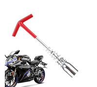 Spark Plug, Wrench, Precise Non Slip Handle Alloy Socket Motor Equipment Use Simplifies Removal and Installation, Steel Engine Tool for Vehicle Car Garage Outdoor Use, Portable, and for Daily
