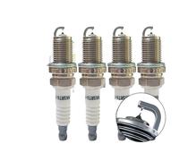 Spark Plugs de iridio doble 90919-01218, mejora IFR5T11/IFR6T11/BKR5EIX-11, compatible con Camry 2.0L/RAV4/Vios .4L.(4996 4PCS)