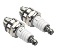 Spark RJ19LM para cortacésped Champion, compatible con WR11EO y Z261, rosca, espacio de electrodo 0 80 mm, adecuado para 2 motores