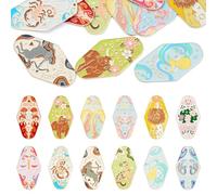 Sparkeads 12 colgantes esmaltados de aleación de doce constelaciones con signo del zodíaco, horóscopo de astrología, dijes colgantes para marcapáginas, collares, aretes, fabricación de joyas