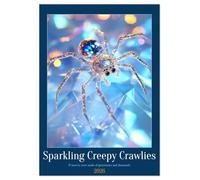 Sparkeling Creepy Crawlies (Wall Calendar 2026 DIN A3 portrait), CALVENDO 12 Month Wall Calendar: Inspired by nature, immortalized in fantasy and gemstones