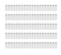 SparkFeng 100 unidades de deslizador divisor recto, deslizador para cable de audio de auriculares, conector divisor metálico para auriculares con jack de 3,5 mm, organizador de cables para