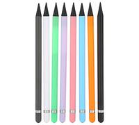 SparkFeng 8 lápices de plástico de Carbono, lápiz de caligrafía para Dibujo de Estudiantes, sin Necesidad de afilar lápiz Capacitivo con Punta Suave para Pantalla táctil, lápiz Digital para