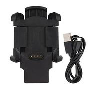 SparkFeng Cargador compatible para el reloj inteligente Fenix 3 HR, base con clip y cable de carga USB, protección integrada contra sobrecarga PTC, solución de carga compacta y