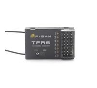 SPARKHOBBY FrSky TFR6A TFR6-A 2,4GHz 7 Channale Receptor FASST Compatible con Futaba T14SG T8FG Módulo para Control Remoto FPV Drones (TFR6)