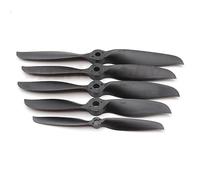 Sparkhobby KMP 6x4E 9x6E 8x6E 12x6E 14x7E Nylon 2-Blade Black Propeller Props Hub Group 8mm Apertura de alta velocidad para aviones RC Drones (5PCS 8x6E)