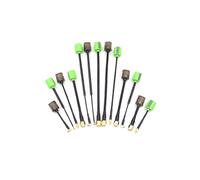 SPARKHOBBY Lollipop 5 RHCP/LHCP 5.8G 2.8dBi Mini FPV Antenna SMA/RP-SMA/MMCX-Straight/MMCX-Angle/UFL for RC Transmitter Receiver Drones DIY (R 100mm SMA Black)