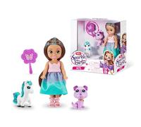 Sparkle Girlz 100522B 4.5 Pulgadas B Coleccionable Fashion Toy Pets, Princess Dolls