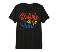 Sparkle & Shine Patriotic Memorial Day Hombres, Mujeres, Niños Niñas Camiseta Premium