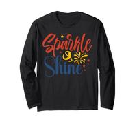 Sparkle & Shine Patriotic Memorial Day Hombres, Mujeres, Niños Niñas Manga Larga