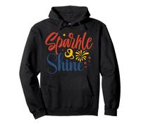 Sparkle & Shine Patriotic Memorial Day Hombres, Mujeres, Niños Niñas Sudadera con Capucha