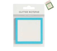 Sparkle Sticky Notes, Glitter Notepad Sticky Notes, Small to Do List, Office Suppliess (1pcs-Blue)