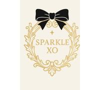 Sparkle XO Journal by TOUCH OF SPARKLE XO™: Elegant Gold Crest Lined Notebook - 120 Pages for Journaling, Notes, and Everyday Writing