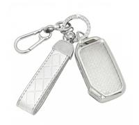 SparkleJoy Funda Llave de Coche con Llavero de Cuero, Carcasa Llave Compatible con Kia Sportage Ceed XCeed Proceed Sorento Tonic NIRO Rio Stinger Seltos Soul K3 K5 K8,Cubierta Llaves Coche