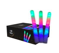 SPARKLERS Club - Lote de 30 varillas luminosas, LED, multicolor de 40 cm, para bodas y fiestas, 3 modos de parpadeo, entrega 24/48 horas