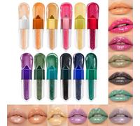 Sparkling Lip Gloss | 12 Colors Plumping Glossy Moisturizing Lipstick