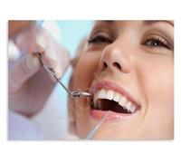 Sparkling Teeth Poster Cosmetic Dentistry Knowledge Wall Graphic