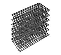 SparklWLeaf 6 Piezas de Placa Rejilla Filtro Inferior, Separador Red for Acuario, Divisor Aislamiento, for pecera para Tanques de Acuario