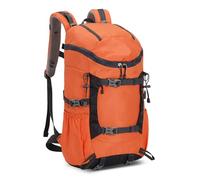 SparklWLeaf Mochilas de marcha Mochila de hidratación 30 l for senderismo, tela Oxford, for deportes al aire libre, multifuncional, for montañismo, ciclismo, camping, picnic(Orange)