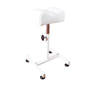 SparklWLeaf Taburetes de peluqueria Silla Profesional for manicura y pedicura, SPA, Elevador Giratorio, baño de pies, Soporte for uñas, Silla for salón en Blanco Negro(White Shelf 5.5 * 22 * 12cm)