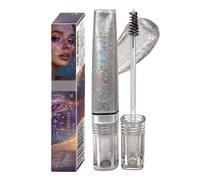 Sparkly Mascara - Volumizing No-Smudge Balm, 5g Sweat-Resistant Sparkling Mascara with Glitter, Waterproof, Lengthening and Smudge-Proof for Dating, Night Out, Wedding, Concert, Stage Performance