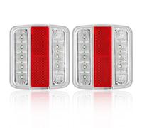 SPARKMOTO 2 x Pilotos Traseros Led Remolque Sumergible, Luces Traseras Para Remolque Tractor, Luces Remolque Homologadas 12V