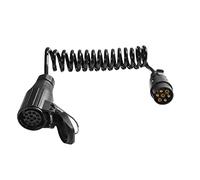 SPARKMOTO Cable Adaptador de extensión de Remolque 7 Pines a Enchufe 13 Pines, 1.8M Cable Adaptador de extensión Remolque,Adaptador de Cable extensión de Remolque de 13 Pines a 7 Pines