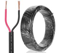 SPARKMOTO Cable de 2 Hilos para Remolque 50M, Cable Plano de 2 núcleos para Pilotos Remolque,80V 48V 24V 12V Cable Luces Remolque 2 Polos,Cable eléctrico para vehículo 2 x 0,75 mm²
