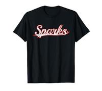 Sparks Nevada State Vintage Varsity Distressed Camiseta