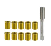 Sparks Plugs Rosca con insertos interiores M14x1.25 de acero de alta velocidad Chispas Tapones de 15 mm Cabeza de cilindro Rethrea Juego de herramientas manuales