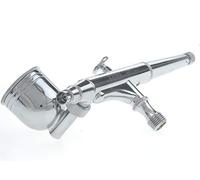 SPARMAX DH125 - Aerógrafo por aspiración de doble acción, cromo, 0,5 mm