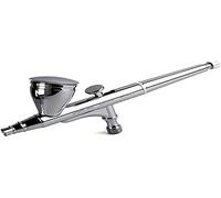 SPARMAX Max-4 - Aerógrafo por gravedad doble acción, cromo 0,4 mm