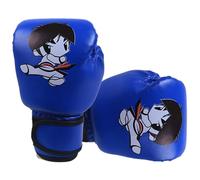 Sparring Gloves - Kids Boxing Gloves PU Leather, Cute Workout Gear for Youth, Boys and Girls Training, Soft Cushioned Protection, Best Kids Fitness Equipment, Home Gym Use 6.69x9.84 Inches
