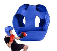 Sparring Headgear, Sparring Head Protector, Professional Protective Training Supplies, Adjustable Boxing Gear for Martial Arts, Kickboxing, 10,24 x 9,06 x 7,87 pulgadas