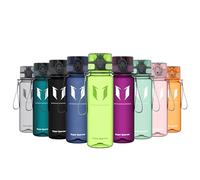 Sparrow Botella Agua Deportiva 500ml/750ml/1L Tritan Cantimplora - Sin BPA | Antifugas, Plastico Botella de Agua, Ligera, Lavavajillas, Flip Top, Ergonómica, Escuela, Gimnasio, Gym, Oficina, Ciclismo
