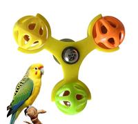 Sparrow Spinner Toys - Interactive Windmill Wheel, Enrichment Chew Toy with Build, Fun Activity with Colorful Design, Pet Accessory for Cockatiels Finches Macaws Parakeets Conures Outdoor