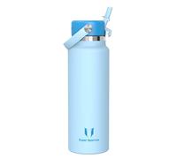 Sparrow SwivelSip Botella Termica - Botella Agua Acero Inoxidable Boca Ancha con Pajita - 1.2L - Sin BPA y Antifugas - para Deporte, Gimnasio, Oficina, Yoga, Ciclismo