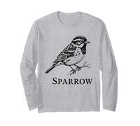 Sparrow Vintage Bird Common Songster Wildlife Study Notes Manga Larga