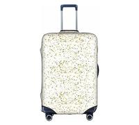 Sparsed Dreamy Stars And Spots - Funda protectora de equipaje de viaje, elástica, a prueba de arañazos, varios tamaños, Blanco, M