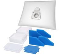 SPARSET 20 bolsas de aspiradora + juego de filtros adecuado para aspiradoras Thomas Pet & Family Aqua +, XT, XS, X7 X8 X10 | Alta calidad | Conjunto de ahorro