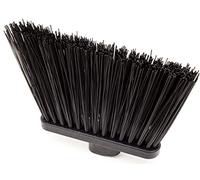 Sparta Cabezal de Escoba Duo-Sweep sin Bandera de 12 Pulgadas, Color Negro