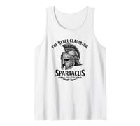 Spartacus El Gladiador Rebelde Casco Romano Camiseta sin Mangas