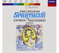 A Khachaturian – Spartacus / Gayanch & Masquerade Suites – CD – Importación USA
