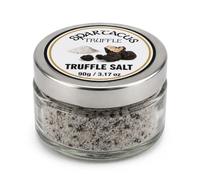 Spartacus Sal Trufada con 5% de Trufa Negra de Verano en Trozos, 90g | Sal marina con 5% de trufa negra de verano para terminar pasta, risotto, huevos, patatas, palomitas, verduras y carne en casa