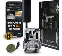 Spartan GoLive2 4G LTE Trail Camera, Certificado Verizon, Gran Angular de 96°FOV, transmisión en Vivo, GPS antirrobo, Captura de Imagen y Video bajo Demanda, actualizaciones en Tiempo Real, Litio