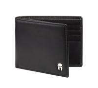 SPARTANO Carteras para Hombre con protección RFID, 12 Ranuras para Tarjetas de crédito, 2 Compartimentos para Billetes, 4 Bolsillos Interiores - Zeus (Sin Monedero)