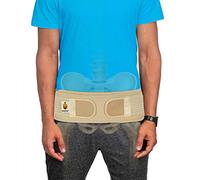 Sparthos Sacroiliac Si Cinturón de cadera - Ayuda en la recuperación y apoyo Active Lifestyle - Innovadora mezcla elástica transpirable, Regular (Fits Hip Size 30" - 45"), Beige