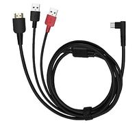 Spaseeba Cable 3 en 1 CB05A para HUION Graphics Drawing Tablet Display Kamvas 12, Kamvas 13, Kamvas 16 (2021) con HDMI, tipo C, USB A