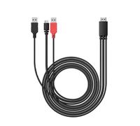 Spaseeba Cable 3 en 1 para monitor de tableta xppen | Creative Pen Display Cable solo para Artist 12 Pro/13.3(Pro)/15.6(Pro), Artist 13.3 Pro V2/15.6 Pro V2